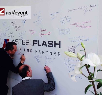 Inauguration of the new factory Asteelflash