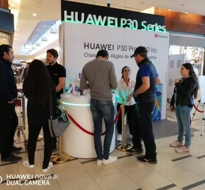Street Marketing : Huawei P30